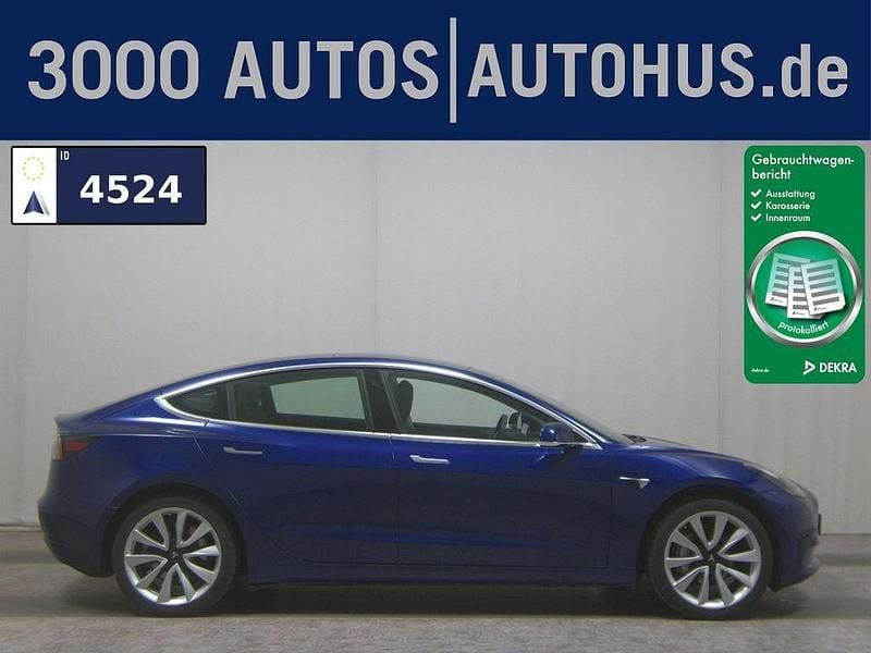 Perlweiss Gebraucht 2020 Tesla Model 3 Standard Range Plus Limousine | 23.980 € (Guter Preis) - Bild 1/4