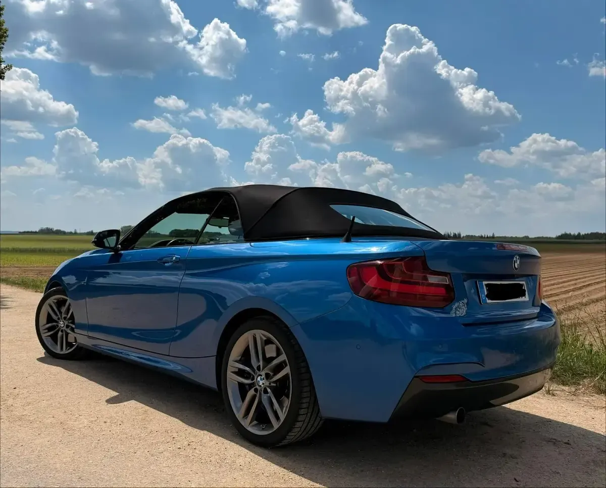 Gebraucht BMW 220 M Sport 184 PS (135 kW) 2016 Blau Cabrio