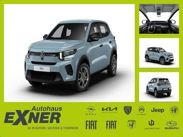 Blau (montecarloblau) Neu 2025 Citroën e-C3 Kleinwagen | 20.490 € (Superpreis) - Bild 1/4