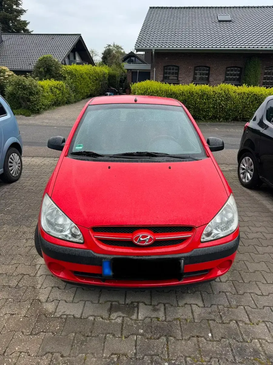 Gebraucht Hyundai Getz 67 PS (49 kW) 2007 Rot Kleinwagen