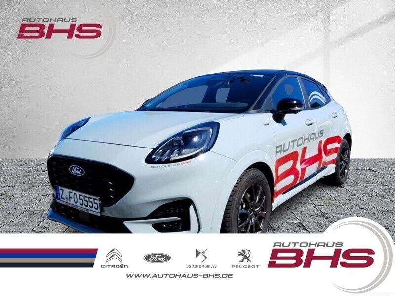 Cactus grey (grau) Gebraucht 2024 Ford Puma ST-Line SUV | 28.950 € (Teuer) - Bild 1/4