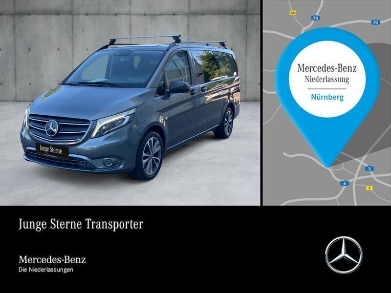 Grau Gebraucht 2021 Mercedes Vito Van / Kleinbus | 35.688 € (Superpreis) - Bild 1/2