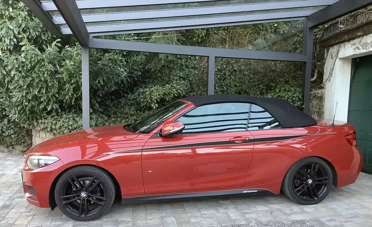 Gebraucht BMW 218 M Sport 150 PS (110 kW) 2018 Rot Cabrio