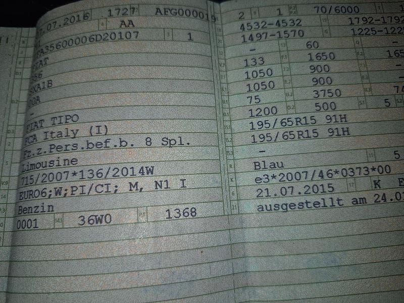 Gebraucht Fiat Tipo Lounge 95 PS (69 kW) 2016 Blau Limousine