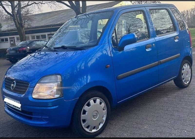 Gebraucht Opel Agila 75 PS (55 kW) 2001 Blau Van / Kleinbus