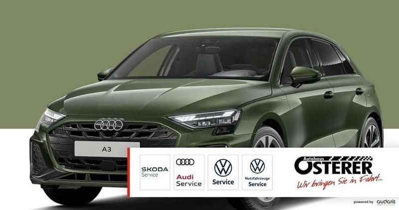 District grün metallic Neu 2025 Audi A3 S-Line Kleinwagen | 37.950 € (Fairer Preis) - Bild 1/4