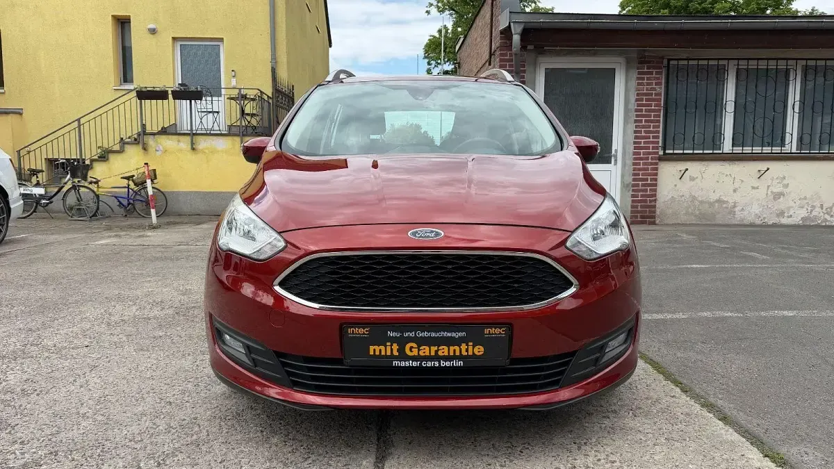 Gebraucht Ford Grand C-Max Business Edition 150 PS (110 kW) 2015 Rot Van / Kleinbus