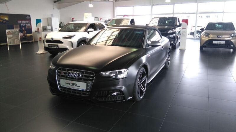 Phantomschwarz perleffekt Gebraucht 2012 Audi S5 Cabriolet Sport Cabrio | 22.980 € (Teuer) - Bild 1/4
