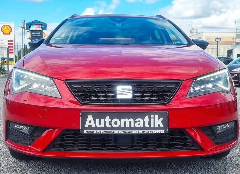 Rot Gebraucht 2018 Seat Leon ST Style Kombi | 12.990 € (Fairer Preis) - Bild 1/4