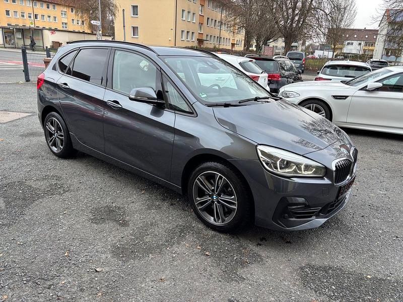 Gebraucht BMW 218 Active Tourer Sport Line 150 PS (110 kW) 2019 Grau Van / Kleinbus
