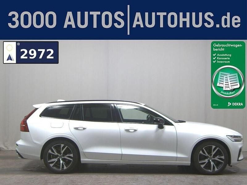 Ice white solid Gebraucht 2021 Volvo V60 R-Design Kombi | 22.980 € (Fairer Preis) - Bild 1/4