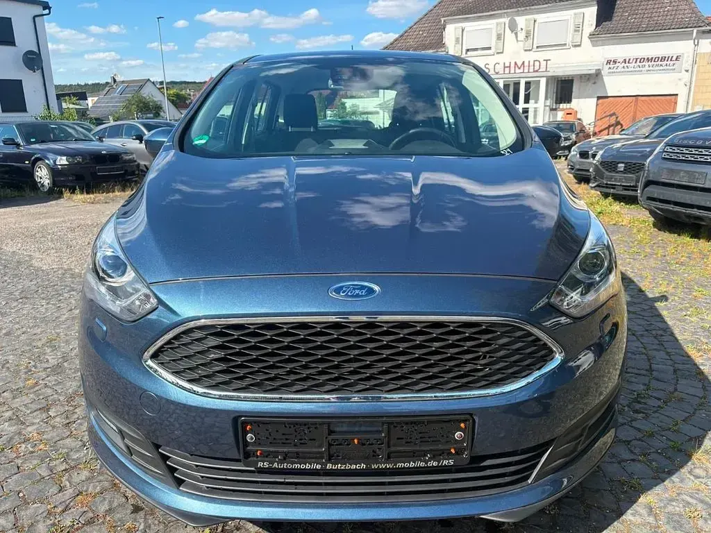 Gebraucht Ford Grand C-Max 125 PS (91 kW) 2019 Blaumetallic Van / Kleinbus