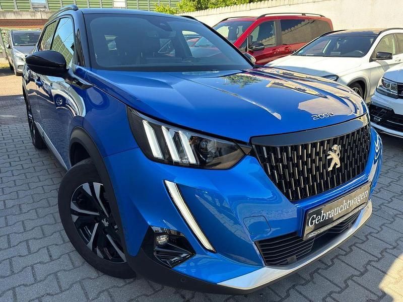 Gebraucht Peugeot 2008 GTi 131 PS (96 kW) 2022 Blau/typ aussenverkleidung met SUV