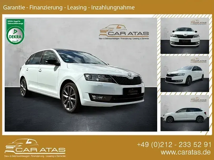 Second-hand Skoda Rapid 110 CP (80 kW) 2015 Alb Hatchback