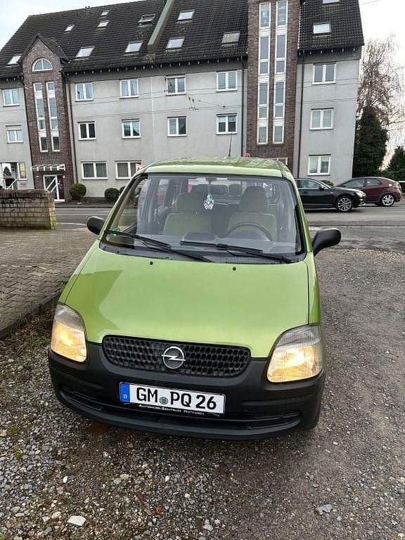 Gebraucht Opel Agila 58 PS (42 kW) 2001 Grün Van / Kleinbus