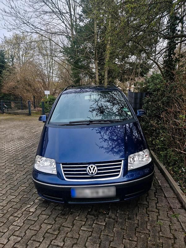 Gebraucht VW Sharan United 140 PS (102 kW) 2008 Blau Van / Kleinbus