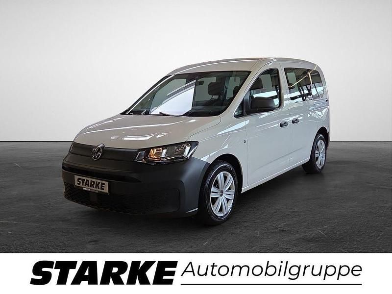 Gebraucht VW Caddy Basis 75 PS (55 kW) 2021 Weiß Van / Kleinbus