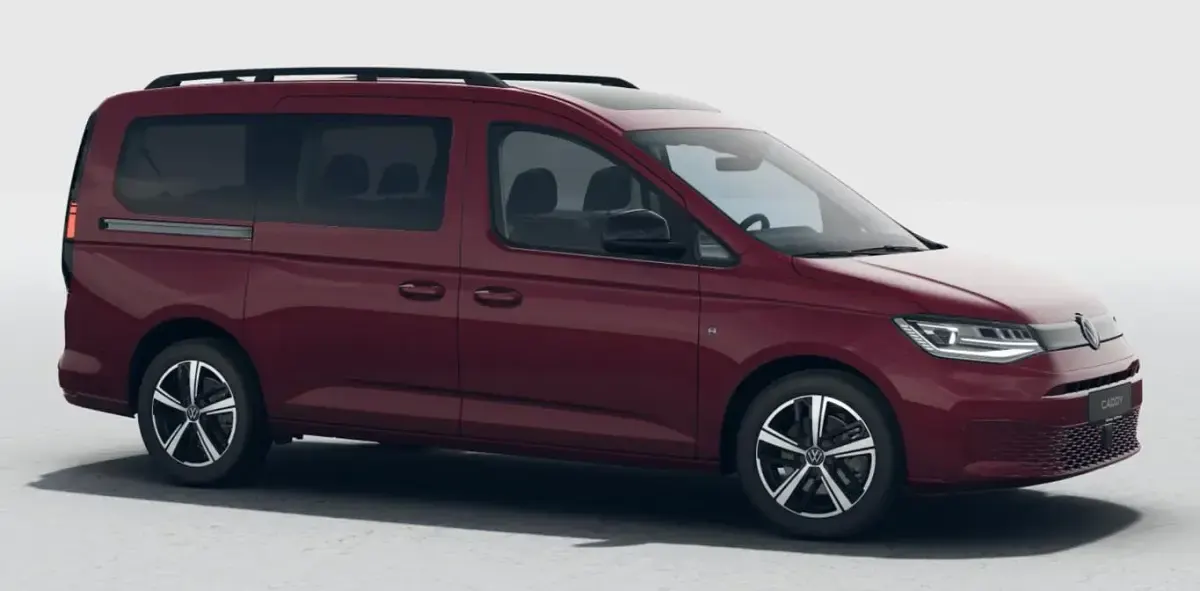 Neu VW Caddy Life 122 PS (89 kW) 2026 Fortanarot metallic Van / Kleinbus