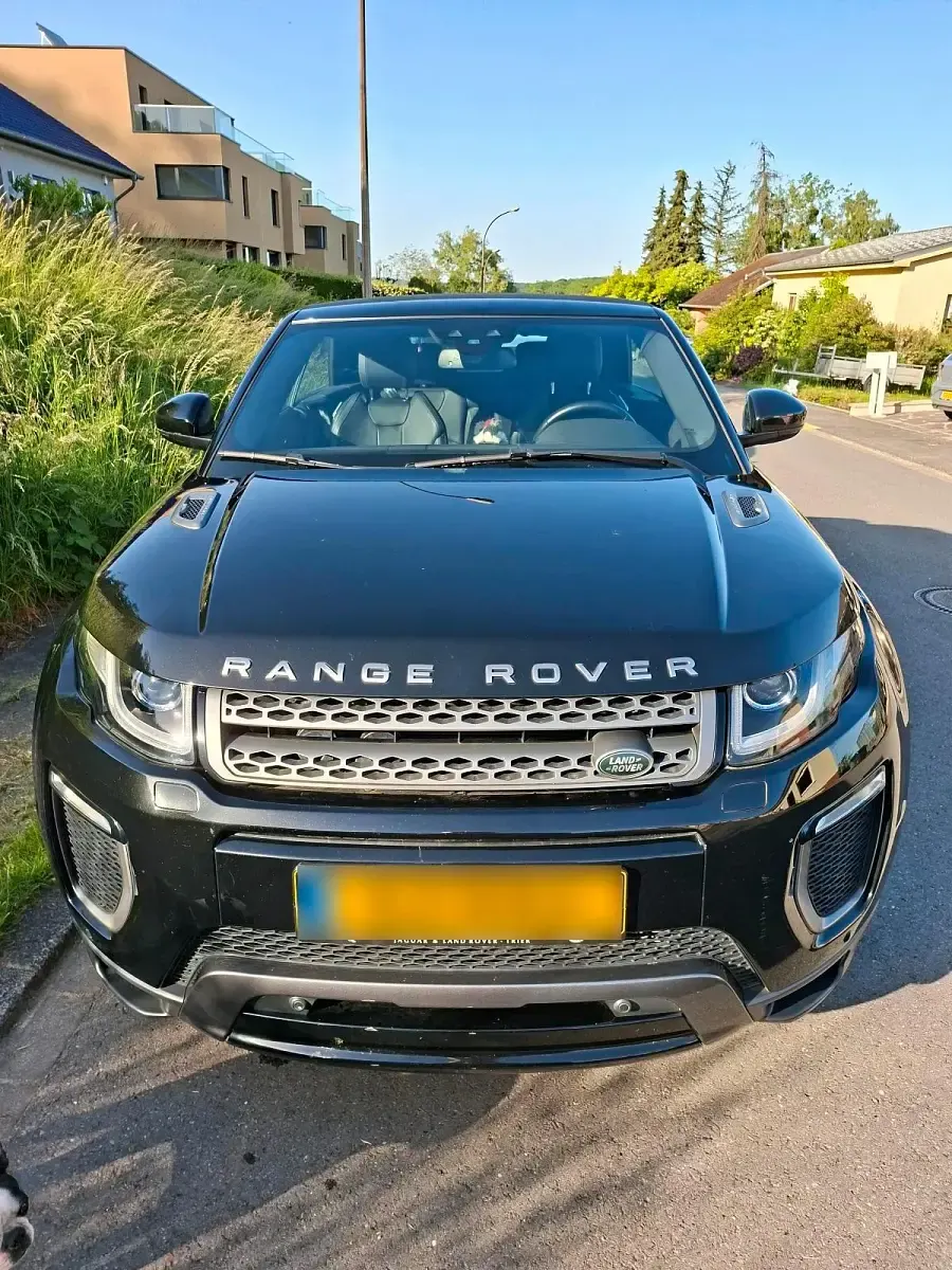 Gebraucht Land Rover Range Rover evoque HSE Dynamic 150 PS (110 kW) 2018 Schwarz Cabrio