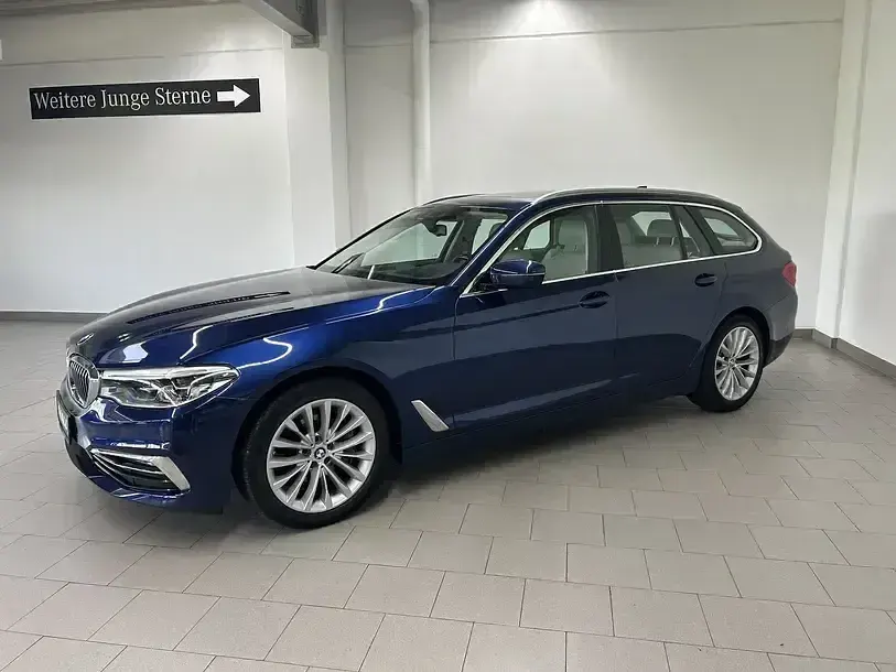 Gebraucht BMW 540 Luxury Line 340 PS (250 kW) 2018 Blau Limousine