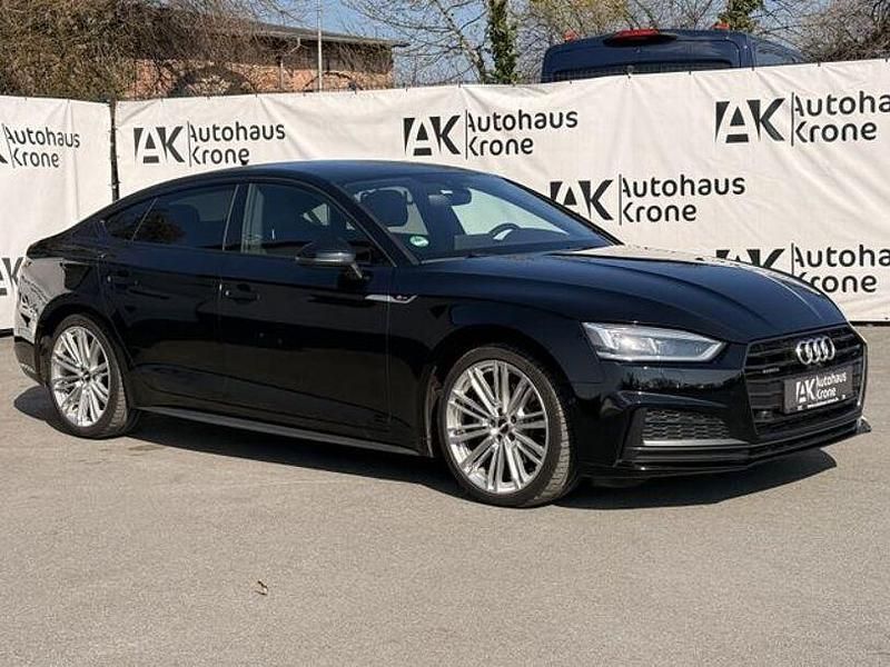 Gebraucht Audi A5 Sportback S-Line 218 PS (160 kW) 2017 Schwarz Kleinwagen