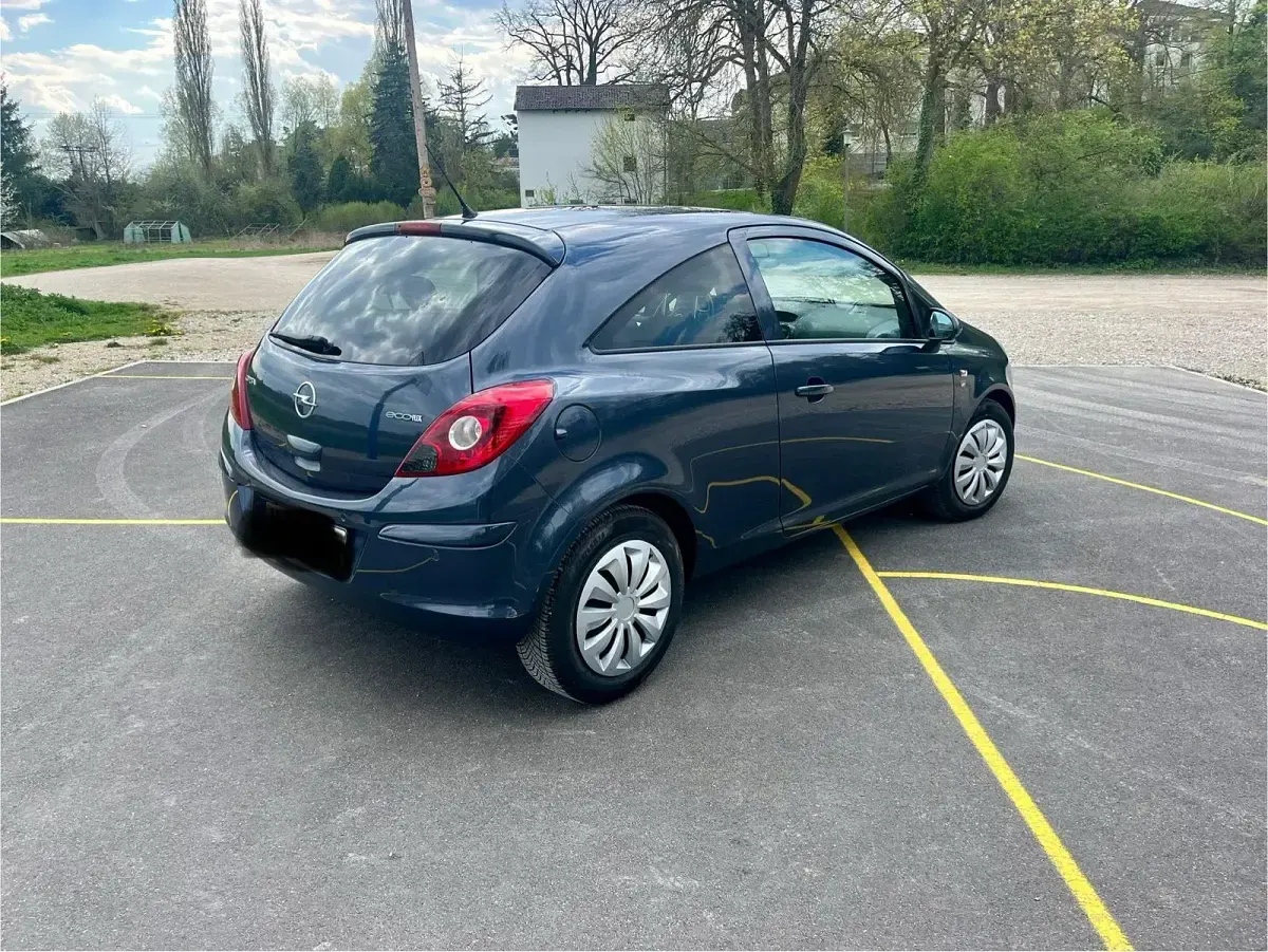 Gebraucht Opel Corsa Edition 69 PS (50 kW) 2010 Schwarz Kleinwagen