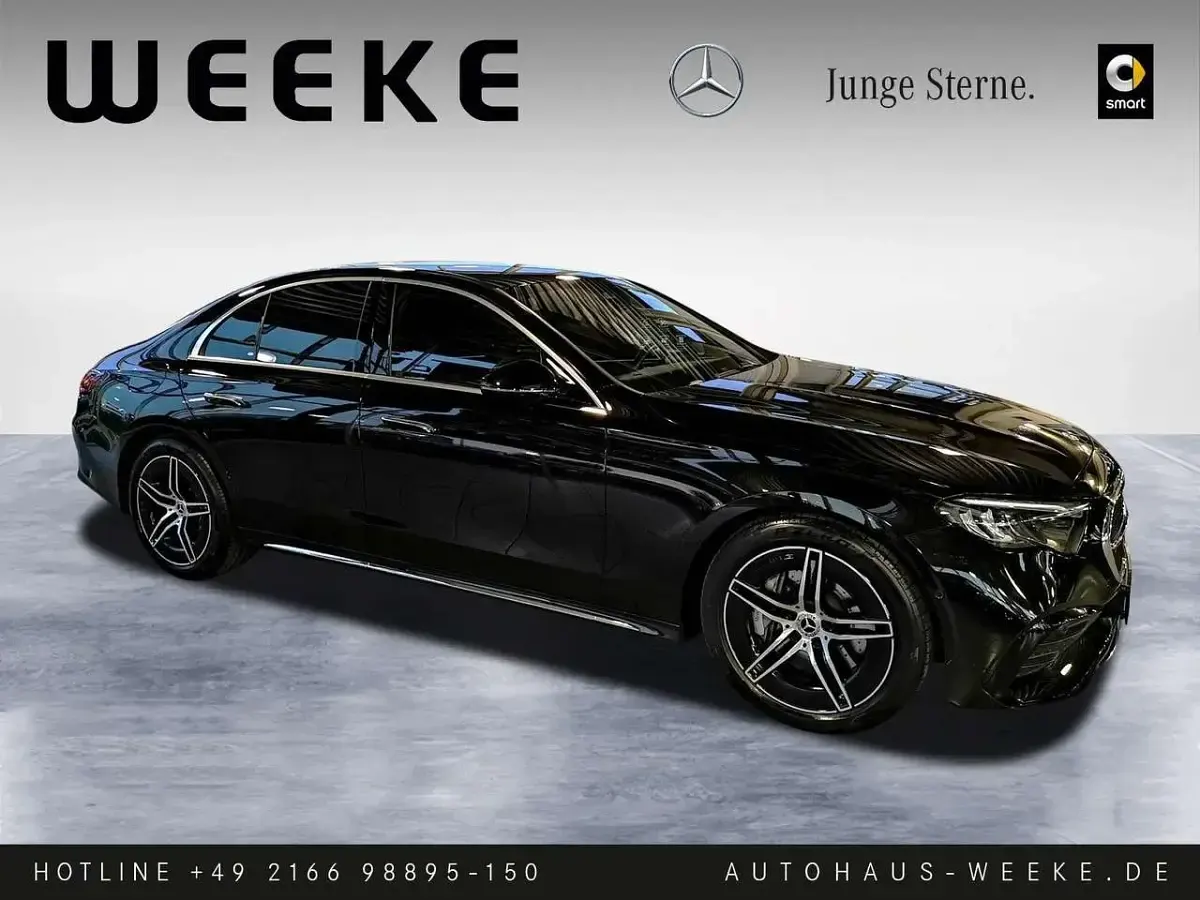 Używany Mercedes E200 Advanced 204 KM (150 kW) 2024 Czarny Sedan/Limuzyna