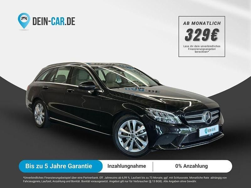 Schwarz Gebraucht 2019 Mercedes C180 Limousine | 23.495 € (Fairer Preis) - Bild 1/4
