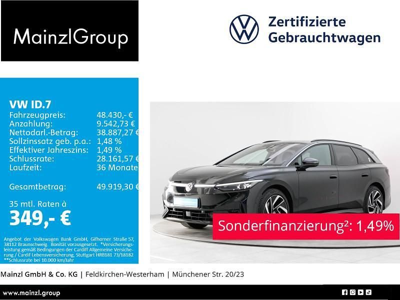 Gebraucht VW ID.7 Pro 210 kW (286 PS) 2024 Schwarz Kombi