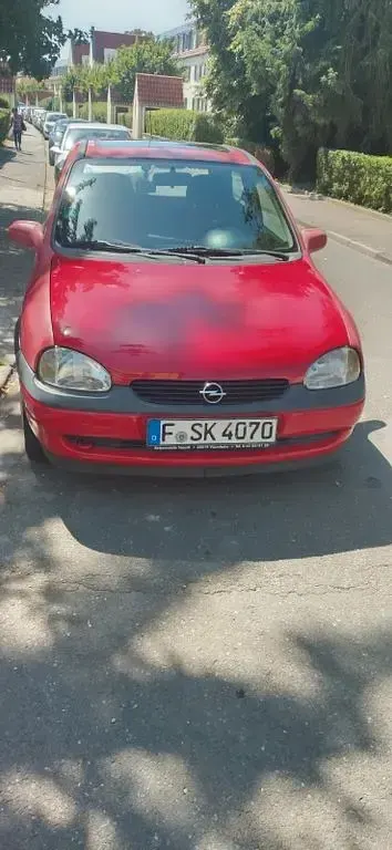 Gebraucht Opel Corsa 65 PS (47 kW) 1999 Rot Kleinwagen