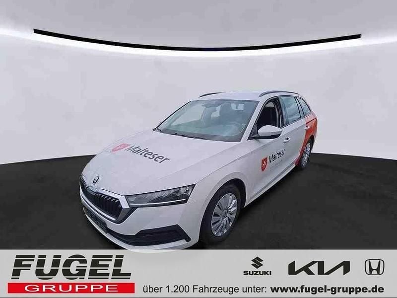 Weiss Gebraucht 2021 Skoda Octavia Active Kombi | 17.899 € (Superpreis) - Bild 1/4