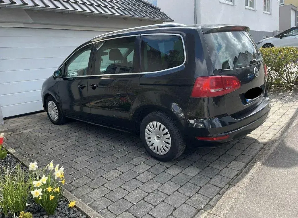 Brugt VW Sharan Highline 170 HK (125 kW) 2011 Sort MPV