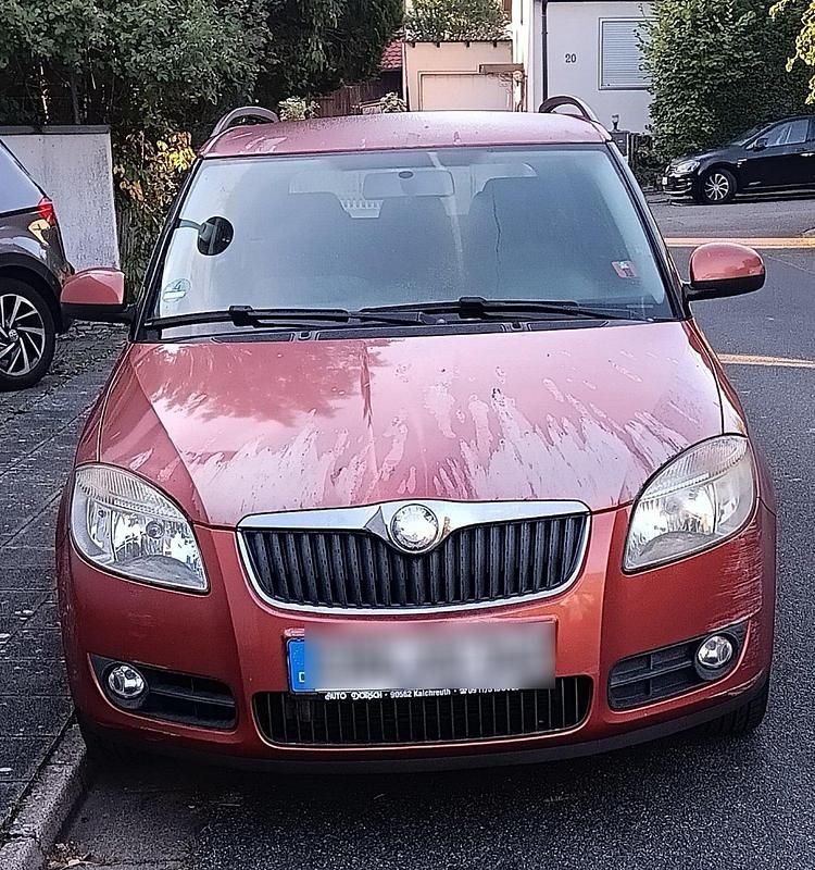Orange Gebraucht 2009 Skoda Fabia Kombi | 1.500 € (Guter Preis) - Bild 1/4