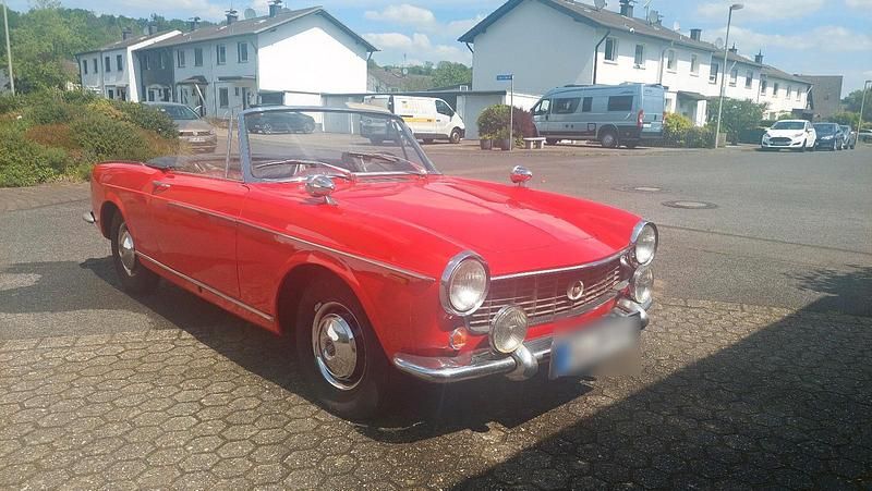 Gebraucht Fiat 1500 75 PS (55 kW) 1966 Rot Cabrio
