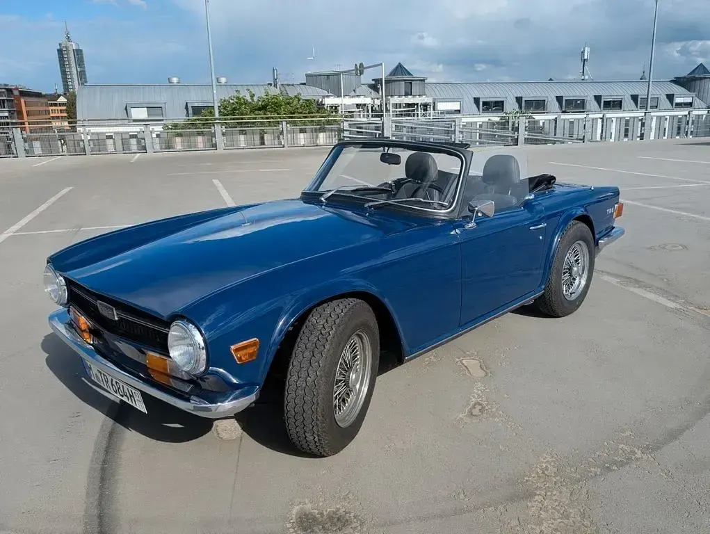 Gebraucht Triumph TR6 143 PS (105 kW) 1971 Blau Cabrio