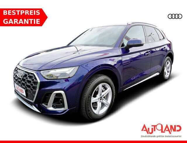 Blau Gebraucht 2022 Audi Q5 S-Line SUV | 42.950 € (Fairer Preis) - Bild 1/4