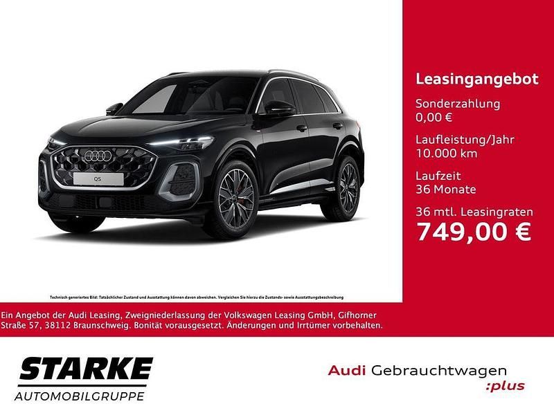 Gebraucht Audi Q5 S-Line 204 PS (150 kW) 2025 Schwarz SUV