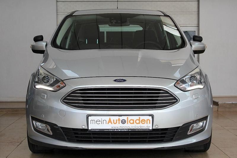 Gebraucht Ford Grand C-Max Titanium 150 PS (110 kW) 2016 Silber Van / Kleinbus