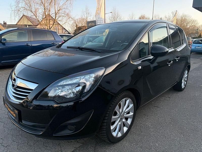 Gebraucht Opel Meriva Innovation 120 PS (88 kW) 2010 Schwarz Van / Kleinbus