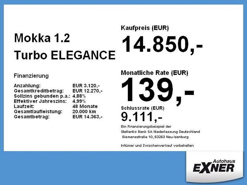 Gebraucht Opel Mokka Elegance 131 PS (96 kW) 2022 Schwarz SUV