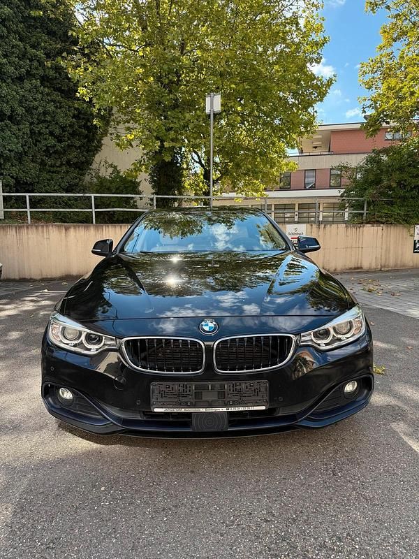 Schwarz Gebraucht 2015 BMW 420 Gran Coupé Sport Line Coupé | 18.800 € (Etwas zu teuer) - Bild 1/4
