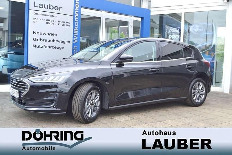 Agate black Neu 2025 Ford Focus Titanium Limousine | 24.975 € (Superpreis) - Bild 1/4