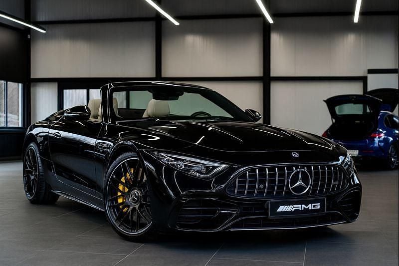 Schwarz Neu 2025 Mercedes SL43 AMG AMG Cabrio | 103.411 € - Bild 1/4