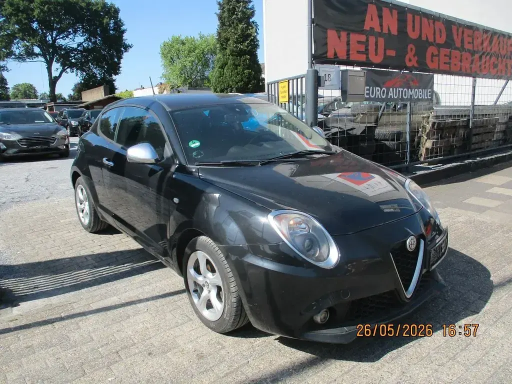 Brugt Alfa Romeo MiTo Super 105 HK (77 kW) 2017 Sort Hatchback