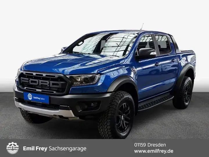 Blau Gebraucht 2022 Ford Ranger Raptor Abholung | 38.940 € (Guter Preis) - Bild 1/4
