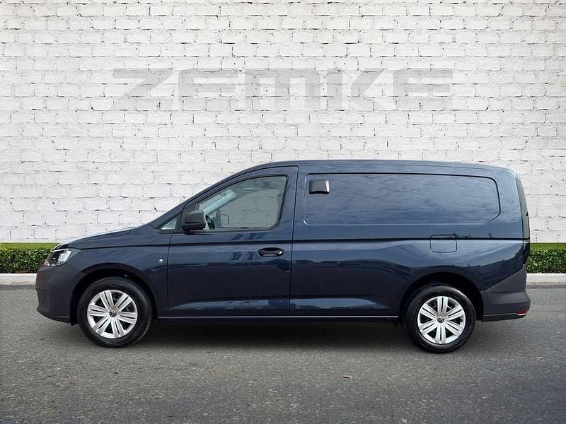 Gebraucht VW Caddy 122 PS (89 kW) 2022 Starlight blue metallic Van / Kleinbus