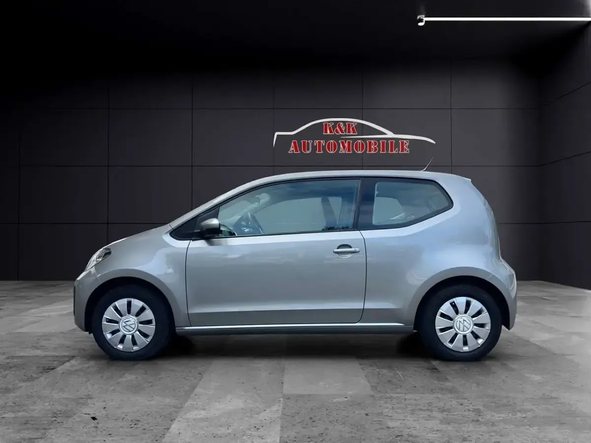 Gebraucht VW up! Move 65 PS (47 kW) 2021 Tungsten silver metallic Kleinwagen