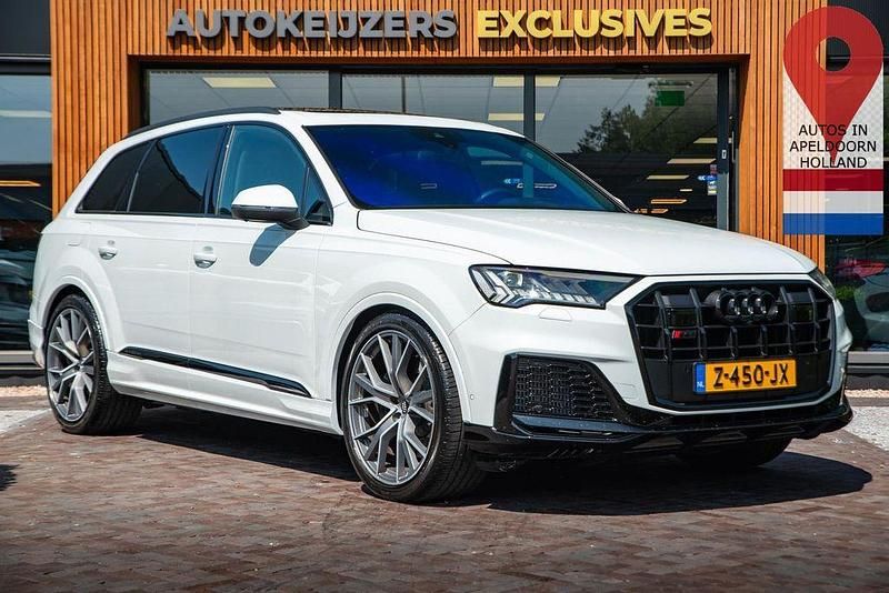 Weiß Gebraucht 2022 Audi SQ7 Sport SUV | 83.750 € (Etwas zu teuer) - Bild 1/4