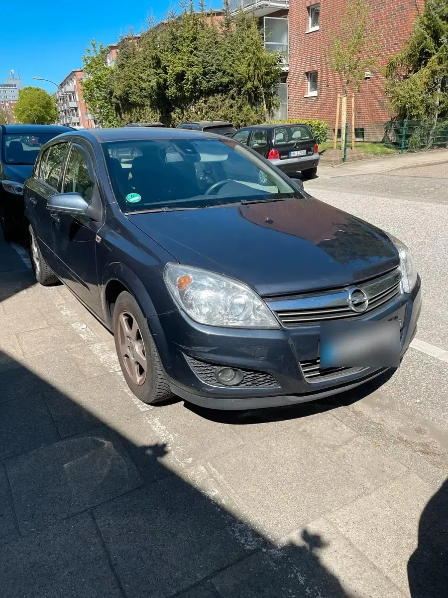 Gebraucht Opel Astra 2008 Blau Kleinwagen