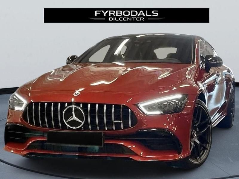 Rot Gebraucht 2024 Mercedes AMG GT 43 AMG Coupé | 98.400 € (Teuer) - Bild 1/2